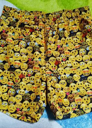 Шорти в смайли для хлопчика 7-8 р