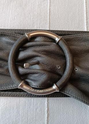 Шкіряний пояс (пасок) marc cain