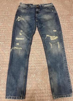 Джинсы zara boyfriend p.38