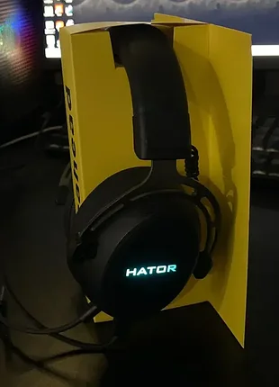 Навушники ігрові хатор