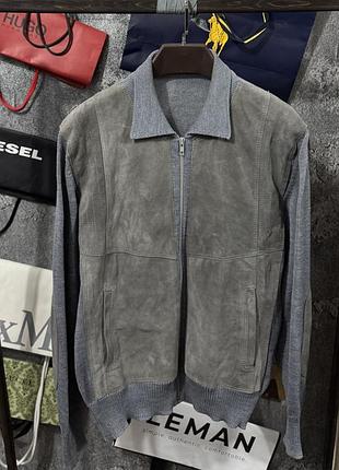 Куртка чоловіча кофта cordigiani italy 90’s сірий m