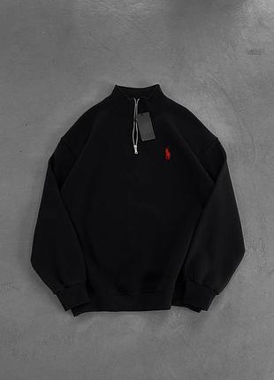 Чоловіча кофта polo в чорному кольорі
