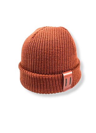 Шапка біні в рубчик