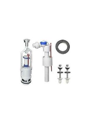 Арматура наповнювальна зливна, кнопочна абк-02 тм soloplast