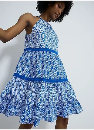 Хлопковый сарафан платье на подкладке george  м р-р бренд оригинал