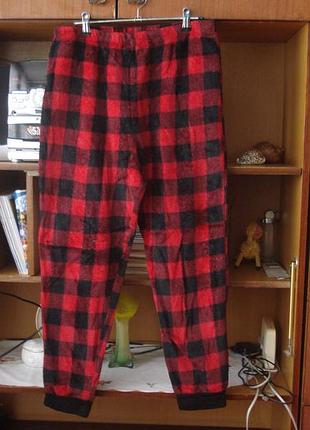 Фірмові плюшеві  брюки/штани  для дома і сна