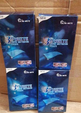 Отбеливающие полоски для зубо 3д