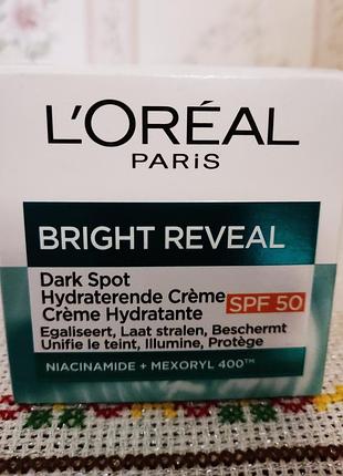 Крем увлажняющий против пегментных пятен l’oréal spf 50 50ml