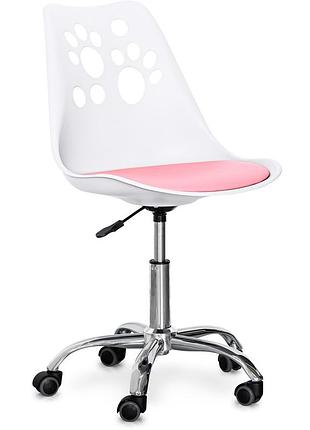 Детское кресло evo-kids indigo white / pink (арт h-232 w/pn)