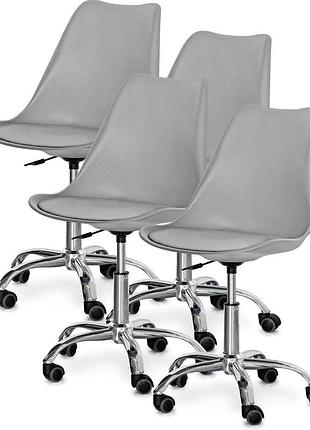 Комплект (4шт) крісло evo-kids capri grey (арт h-231 g/g-х4)