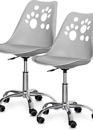 Комплект (2шт) дитяче крісло evo-kids indigo grey (арт. h-232 g/g-х2)