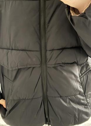 Куртка з сінсею чорна 3