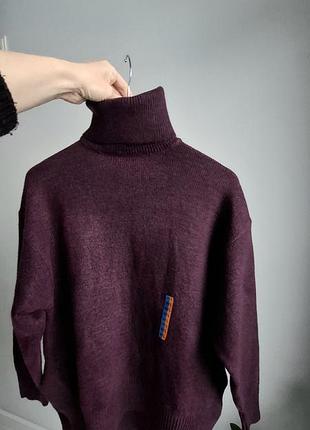 Женский свитер фиолетового цвета новый размер m/ l