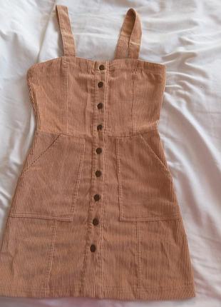 Сарафан из вельвета cropp размер xs при 300грн