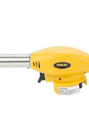 Пальник газовий стандарт з пьезоподжигом ø22мм 166мм 2901411 тм sigma