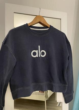 Фірмова кофта світшот коттон alo yoga р.m/l новий