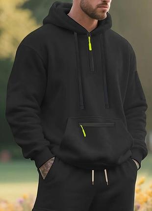 Стильный мужской термо худи