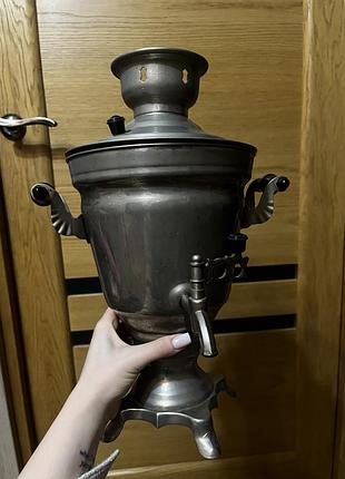 Самовар електричний латунь срср