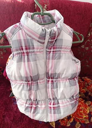 Жилет для дівчинки