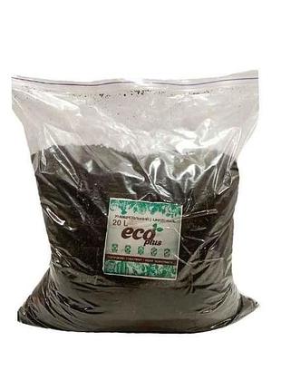 Субстрат торфяний універсальний 20л (фасовка) тм eco plus