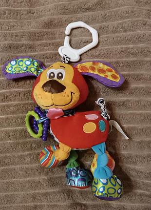 Іграшка підвісна на ліжечко, каляску playgro цуценя