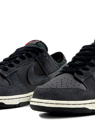 Sb dunk low prm medium ash and black 2