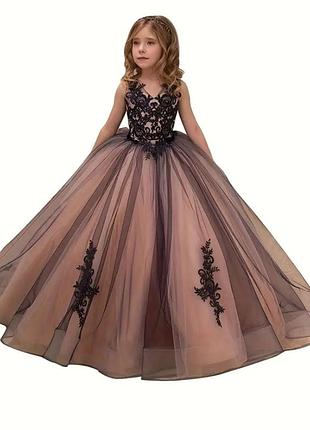 Шикарное платье на девочку 6 лет