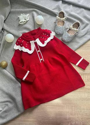 Сукня 111, р.100,130, червоний