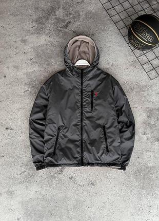 Тепла двостороння зимова куртка