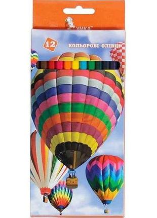 Карандаши цветные 12л. шары цк42-7 умка тм умка