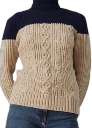 Теплый зимний свитер