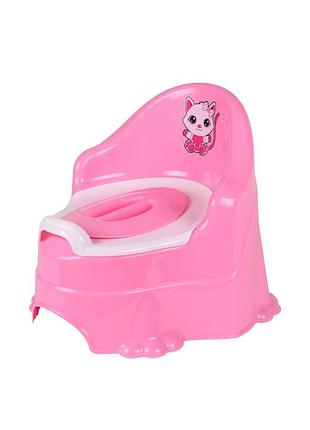 Горшок детский 5156txk розовый