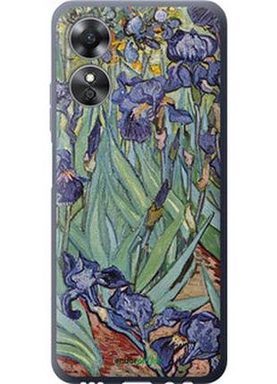Чехол на oppo a17 винсент ван гог. ирисы "161u-2954-7673"