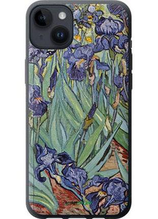 Чехол на iphone 14 plus винсент ван гог. ирисы "161u-2645-7673"