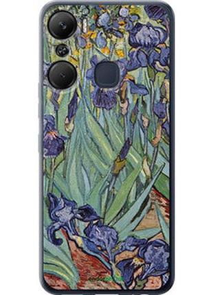 Чехол на infinix hot 12 pro винсент ван гог. ирисы "161u-2868-7673"
