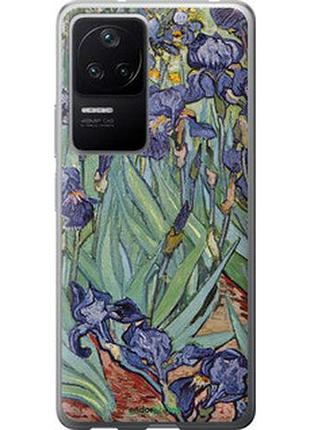 Чехол на xiaomi poco f4 винсент ван гог. ирисы "161u-3917-7673"