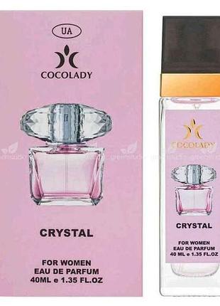 Парфумована вода для жінок 40мл crystal аромат versace bright cryastal тм cocolady