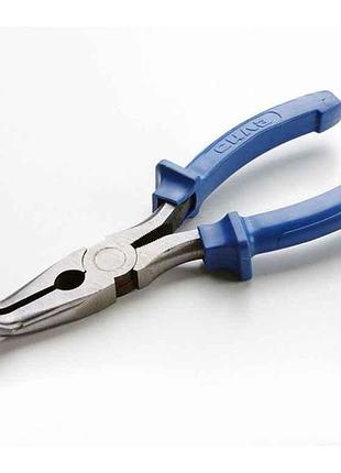 Довгогубці cr-v l=180мм вигнуті стандарт тм сила