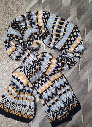 М'який,теплий шарф