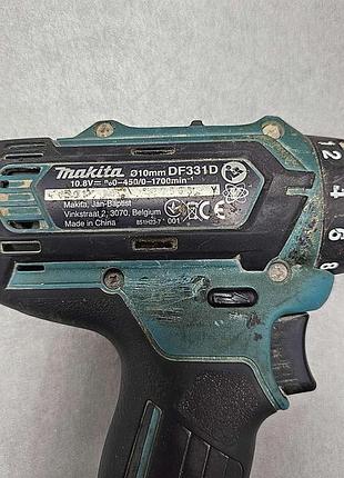 Шуруповерт б/у makita df331d 8