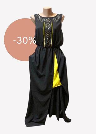 Полу прозрачное платье в пол 46-48 (6)