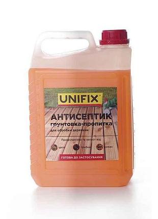 Антисептик 5л грунтовка-пропитка для деревини тм unifix