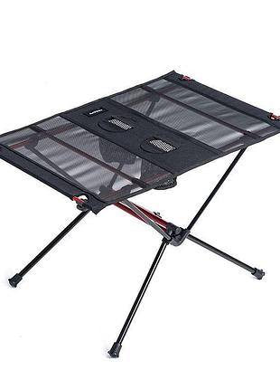 Складной стол naturehike (nh19z027-z) сетка-алюминий - черный