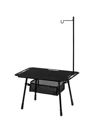 Складной стол naturehike cnk2450jj025, 60х40 см, алюминий, черный