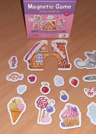 Магнитная игра котик-лазунчик, внимательно читайте условия пересылки!