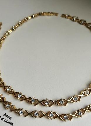 Вінтажний комплект від avon, american vintage 80-x