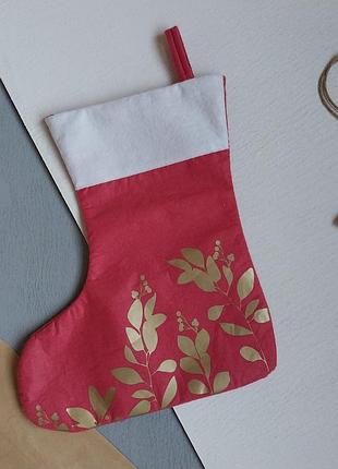 Шкарпетка новорічна 30*35