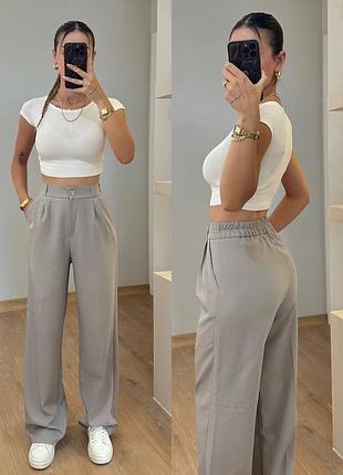 Класичні жіночі штани палаццо ✨ базові жіночі брюки на кожен день ✨