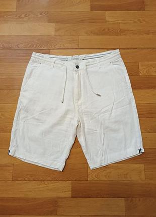 Качественные брендовые стильные шорты лен