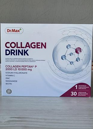 Dr.max collagen drink peptan® p 10 000 mg, 30 саше